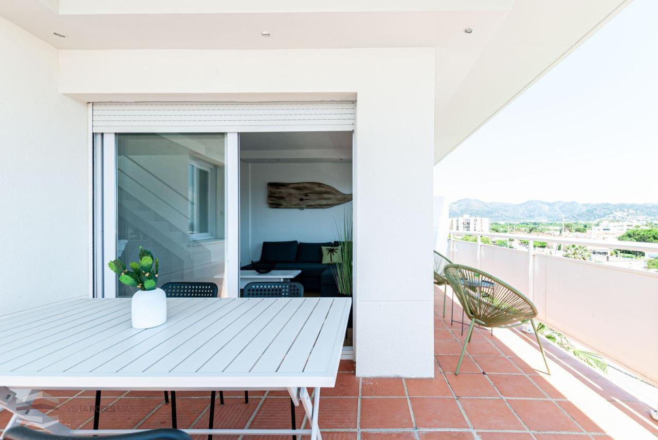 Vista Roses Mar - Apartamento Con Piscina II エクステリア 写真