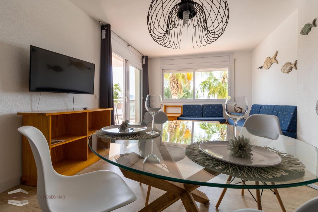 Vista Roses Mar - Apartamento Con Piscina II エクステリア 写真