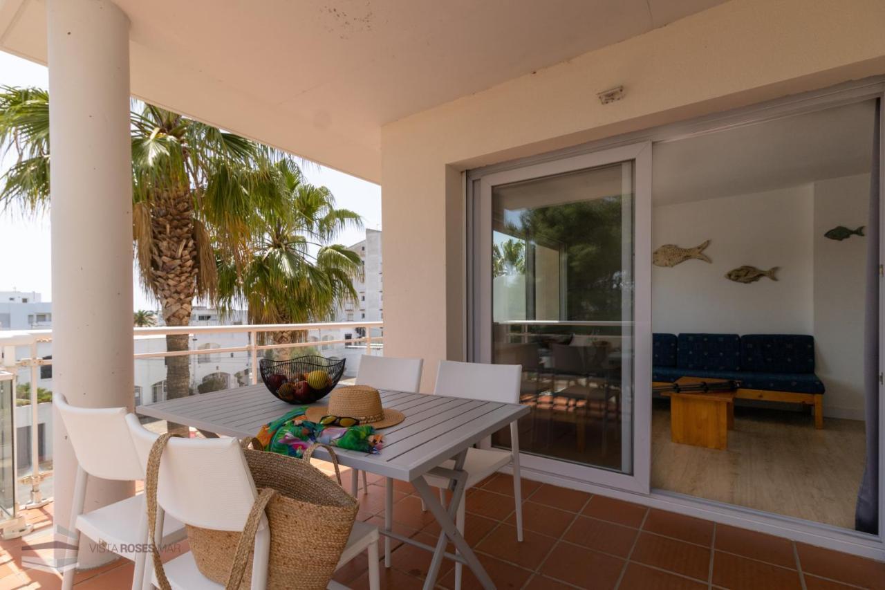 Vista Roses Mar - Apartamento Con Piscina II エクステリア 写真